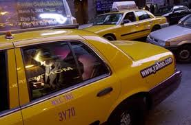 Image result for Taxi Cab Federal Yellow 1956 Taxi