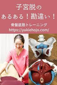 子宮脱 骨盤臓器脱 あるある 勘違い 子宮脱 骨盤底筋 トレーニング