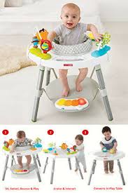 The Best Activity Station For 4 Months Old Babies Converts To A Standing Play Station And Into A Table Interactive Activities 4 Month Old Baby Baby Learning