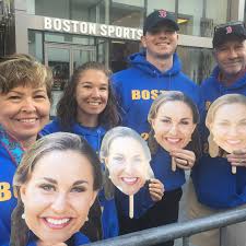 With sunny skies and high spirits, thousands cheer