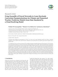 0 ratings0% found this document useful (0 votes). Pdf Using Ensemble Of Neural Networks To Learn Stochastic Convection Parameterizations For Climate And Numerical Weather Prediction Models From Data Simulated By A Cloud Resolving Model