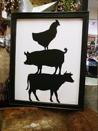 Farm Animal Kitchen Decor For Wall Farm Animal Kitchen Etsy Farm Animals Decor Animal Decor Farm Animal Decor Kitchen