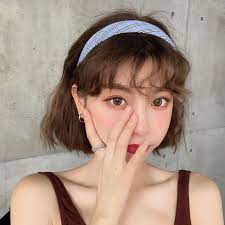 Korean Hairstyles Fall Trends 2020 Short Hair Accessories Short Hair Styles For Round Faces Hairband Hairstyle