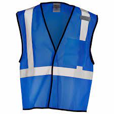 Bluestone safety products manufactures protective products for law enforcement, military, fire departments we specialize in body armor, bulletproof backpack panels, custom vest carriers. Kishigo B121 Non Ansi Reflective Mesh Safety Vest With Pocket Royal Blue Ebay
