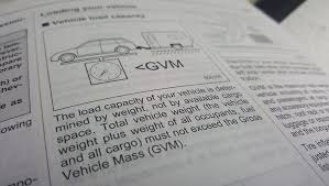 vehicle weights explained tare kerb gvm payload and