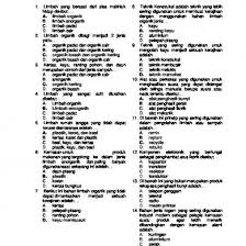 Homepage / soal prakarya kelas 8 semester 2 pilihan ganda beserta jawabannya. Latihan Soal Prakarya Kelas 8 Kerajinan Dan Rekayasa Docx 8lyz8ogd4rqd