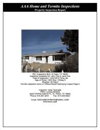 Aaa pest control dirba šiose srityse: Fillable Online Aaa Home And Termite Inspections Fax Email Print Pdffiller