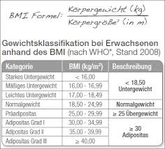 Ist die krankmeldung schon am 1. Was Ist Der Bmi