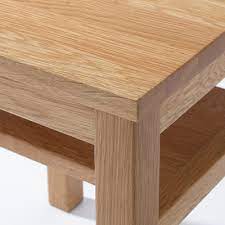 Low noise usb desk fan swing type white. Natural Oak Side Table Bench Wooden Seat W37 D37 H44cm Muji