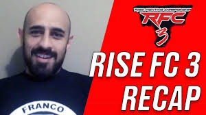 Sabah Fadai recaps RISE FC 3, his loss to D'Juan Owens & talks RISE FC 4