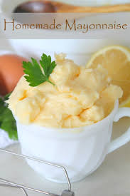 Maybe you would like to learn more about one of these? Homemade Mayonnaise Recipe