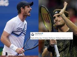 The 2020 us open champion sympathises with andy murray on his match stefanos tsitsipas under the lights of arthur ashe stadium. Lnphaauj0pcxrm