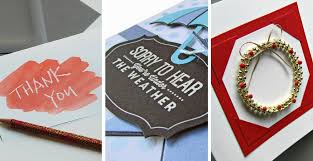 Make sure your flowers have lost all their moisture before using them in a project or they may turn brown. 12 Inspiring Cards You Can Make At Home The Paper Blog