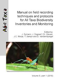 A page for describing ymmv: Eymann Et Al Ed 2010 Manual On Field Recording Techniques And Protocols For Atbi M By Yves Samyn Issuu