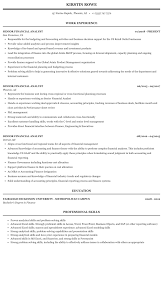 Fluidigm is looking for a senior financial analyst to join our fp&a team to support the general & administrative (g&a) organization and corporate fp&a. Senior Financial Analyst Resume Sample Mintresume