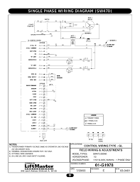 Wiring diagrams open accessories remote controls 315mhz entrapment protection devices monitored liftmaster offers a variety of security✚® remote controls. Single Phase Wiring Diagram Sw470 G1978 Chamberlain Liftmaster Professional Sw470 User Manual Page 31 40 Original Mode