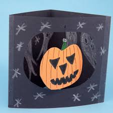 The additional personal touch will make your card stand out from any store. Kids Spooky Halloween 3 D Dangler Card Cards Kids Can Make Aunt Annie S Crafts
