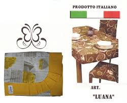 Acquista online su casa biancheria, consegna in 24/48 ore e sconto del 10% se ti registri! Set Completo Coordinato Cucina Tovaglia Coprisedia Copriforno Cuscini Ocra