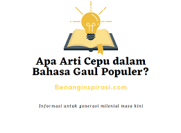 Misalnya jika ada meme tentang jiwaku membanteng di facebook. Apa Arti Cepu Dalam Bahasa Gaul Populer Benang Inspirasi