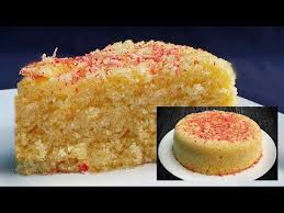 This soft , fluffy steamed rice cakes are from south india and is a hot favourite with all the indians. Easy Microwave Semolina Suji Cake Maspin Greo Micro Onde Youtube Microwave Cake Eggless Cake Recipe Semolina Cake