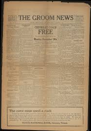 The Groom News (Groom, Tex.), Vol. 1, No. 33, Ed. 1 Thursday, October 14,  1926