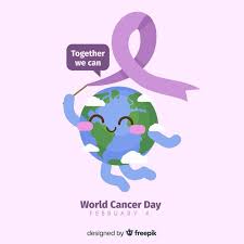 Flat World Cancer Day Background Free Vector Anjappar