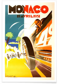 Maybe you would like to learn more about one of these? Vintage Monaco 19 April 1931 Photograph Poster Juniqe
