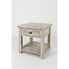 1743 3 Jofran Furniture End Table With Drawer Shelf Sofa end table side table for living room/bedroom home use snack coffee uk.