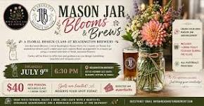 Mason Jar Blooms & Brews with Carly from Bornstad Farms