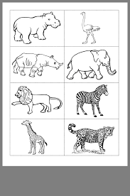 Pin By Susan Skinner On Baby Girl Animal Printables Wild Animals Pictures Zoo Animals