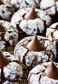 Hershey's kiss cookies are soft and chewy chocolate cookies topped with hershey kisses, ready in under 30 minutes! Hershey Chocolate Kisses Cookie Recipe