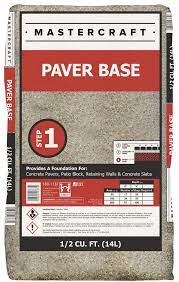 Excavate all the topsoil off the area where the project will be installed. Paver Base Step 1 2 Cu Ft At Menards