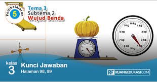 Kunci Jawaban Buku Tematik Siswa Tema 3 Kelas 3 Halaman 98 99 Buku Tematik Kurikulum 2013 Kurikulum Buku Buku Pelajaran