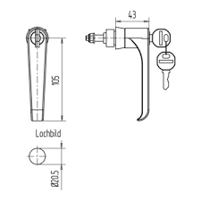 Kran shower terbaik bodinya terbuat dari bahan kuningan yang dilapisi dengan chrome tebal, sehingga tidak mudah berkarat dan patah. Verschlussriegel Drehriegel Glametec Gmbh