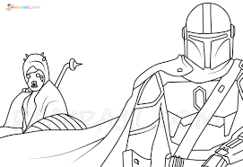 The coloring pages included in this collection are based on the popular tv series. Mandalorian Coloring Pages 40 New Images Free Printable