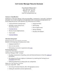 call center resume format for freshers