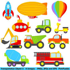 Transportation 2 Clipart Clip Art Construction Clipart Clip Etsy Clip Art Stationery Stamp Stamp Crafts