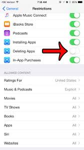 Be sure to check out our how to delete apps on iphone guide. How To Prevent Apps From Being Deleted On An Iphone 6 Solve Your Tech