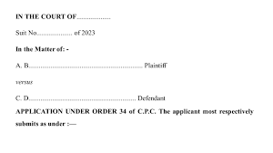 Format for Order 34 of CPC Petition for Mortagage of Immovable Property |  Phenix Bay Legal