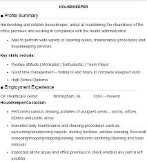 7 free housekeeping resumes to get you