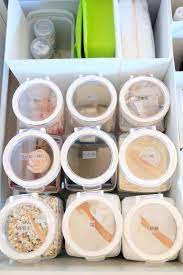 初公開 フレッシュロックを使ったキッチン収納 ちょっとした工夫 with lattice インテリア 収納 キッチン 収納 引き出し キッチン用収納ラベル