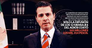Savesave enrique peña nieto for later. Antes De Irse Pena Dio A Medios 2 Mil 274 Millones Solo 12 Anuncios Del Adios Costaron 165 6 Millones Sinembargo Mx
