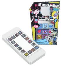 Offered are skull pillows, shower curtains, towel wrap, soap pump etc. Monster High Creepy Cool Compact Mirror Eye Shadow Phone