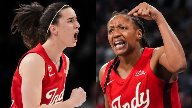 Caitlin Clark eager to help Fever recruit free agents, starting with Kelsey  Mitchell