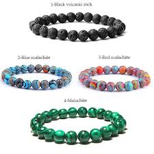 New 76 Style 8mm Fashion Bead Bracelet Natural Stone Ice Fire Agate Crystal Gemstone Round Beads Elastic Beaded Bracelet For Women Men Handmade Jewelry Wish In 2020 Beaded Bracelets Nature Bracelets Agate Crystal