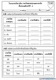 ภาษาไทยมาตรฐาน คือ