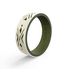 Women S Strata Arrowhead And Fish Silicone Ring White Gold Engagement Rings Unique Hunting Wedding Rings Silicone Ring Women
