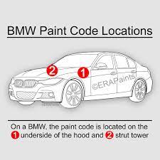 How To Find Your Bmw Paint Code Era Paints