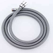 A kitchen sink sprayer hose makes doing dishes and cleaning your sink easier. Kitchen Faucet Pull Out Replacement Hose Pull Down Sink Faucet Parts Faucet Hose Gray Amazon Com