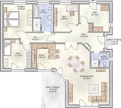 Plan 132 Unser Winkelbungalow Mit Uber 130 M Grundriss Ein Bungalow Mit Bungalow Floor Plans Bungalow House Design House Plans